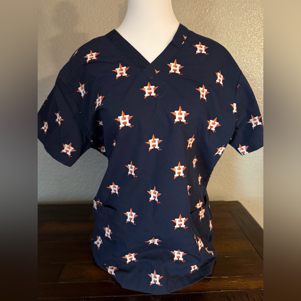 Houston Astros Scrub Top